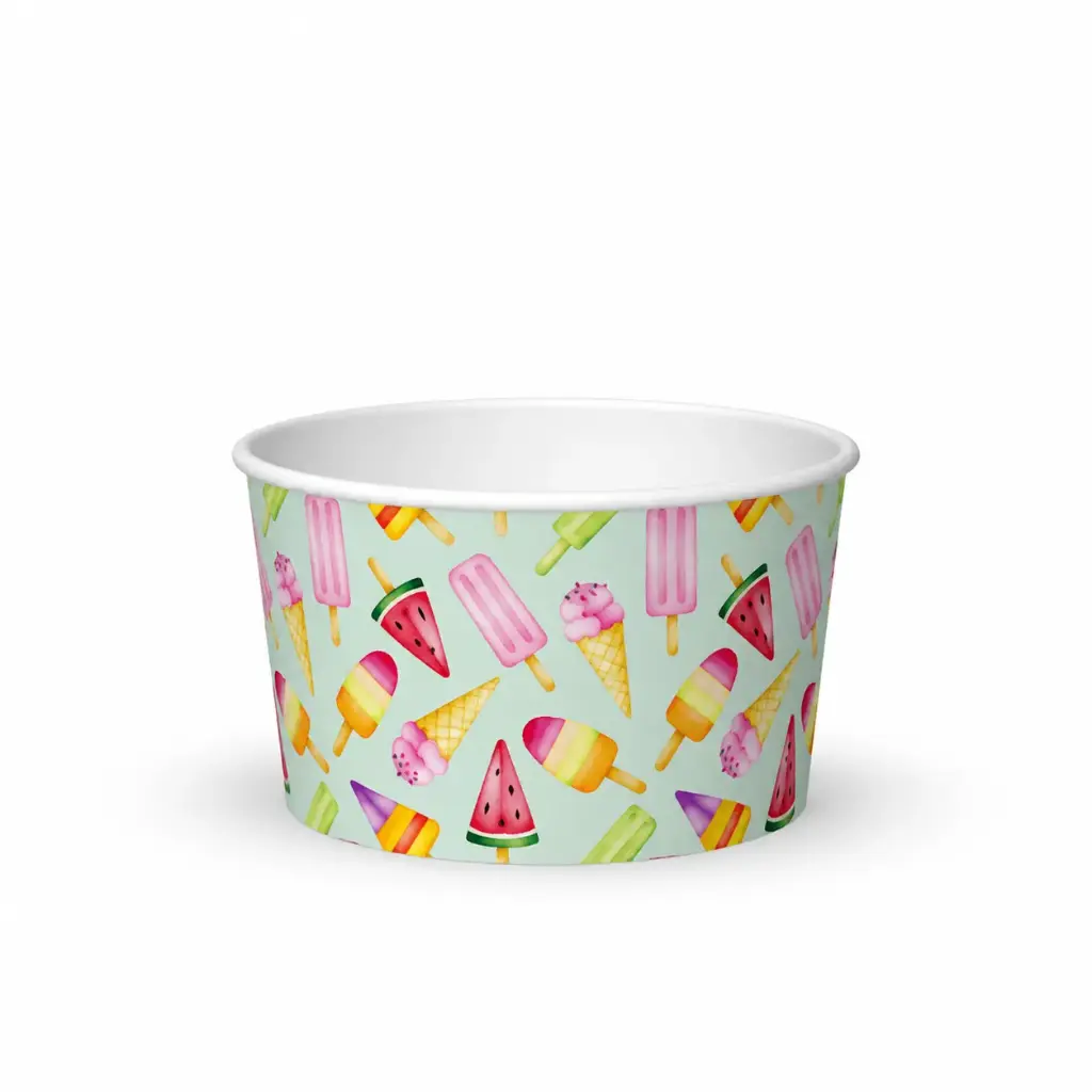 Papierové misky 190 ml