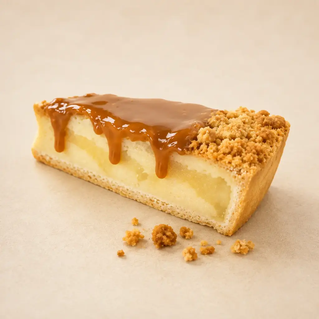 Jablkový koláč s karamelom  12*150 g 