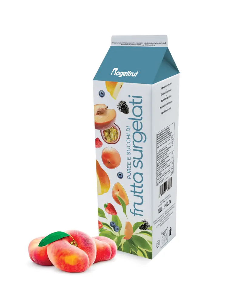 Mraz. ovoc. pyré - Biela broskyňa