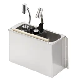 Sprcha a sušička pre naberačku zmrzliny 